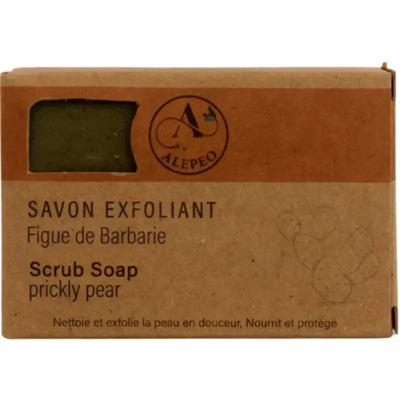 Savon d'Alep à la Figue de Barbarie - Exfoliant Naturel 100g - 2