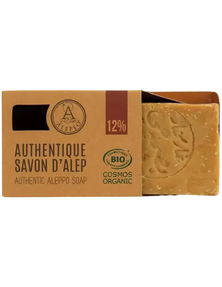 Savon d'Alep 12% Organic - Hydratant & Apaisant