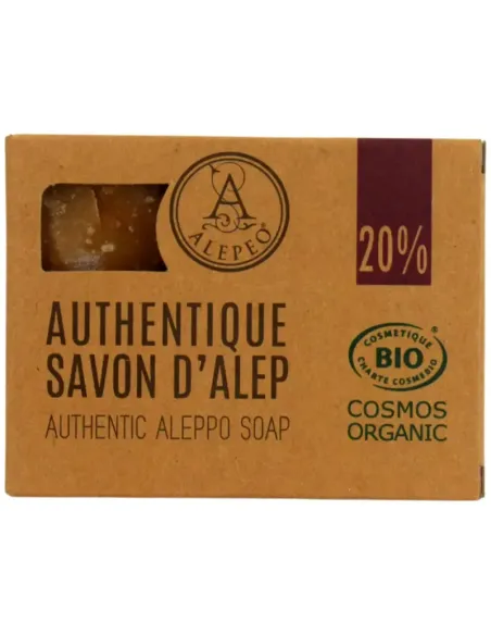 Savon d'Alep 20% Pur - Soin Luxueux pour Peau Sensible