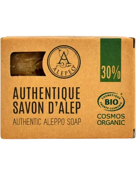 Savon d'Alep 30% pour Peau Très Sensible