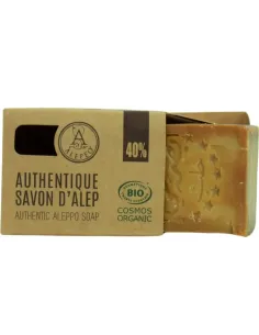 Savon d'Alep 40% Ultra-Hydratant - Soin Intensif pour Peaux Sensibles