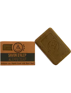 Savon d'Alep Exfoliant aux Nigelles 100 g