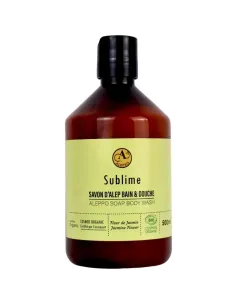 Savon d'Alep bain & douche Fleur de Jasmin