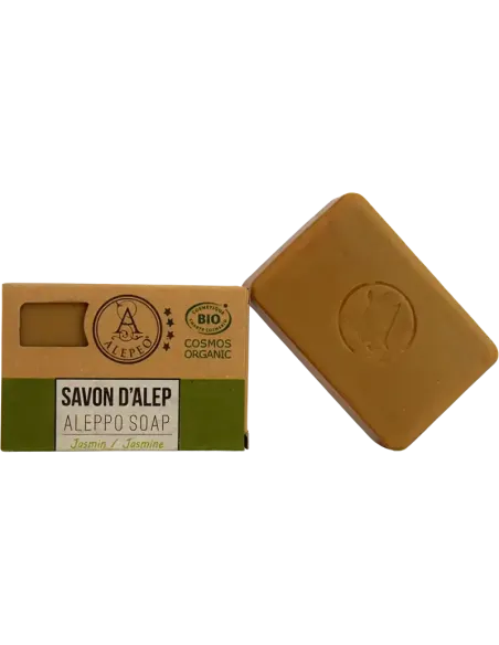 Savon d'Alep fleur de jasmin Cosmos Organic