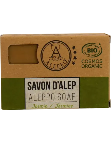 Savon d'Alep fleur de jasmin Cosmos Organic