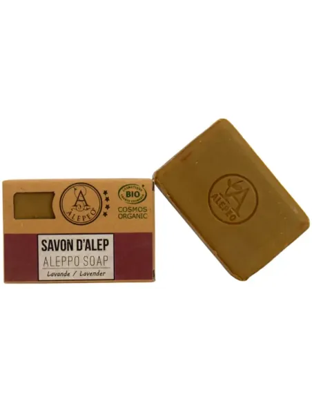 Savon d'Alep fleur de Lavande Cosmos Organic