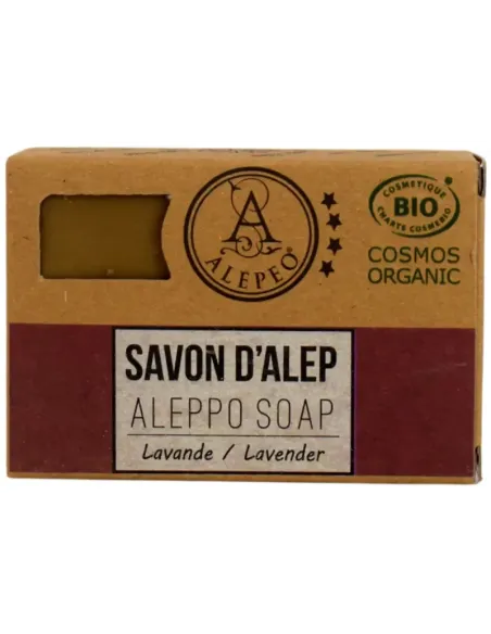 Savon d'Alep fleur de Lavande Cosmos Organic