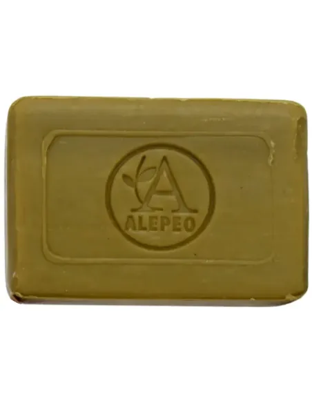 Savon d'Alep parfumé à l'ambre & musc 100g