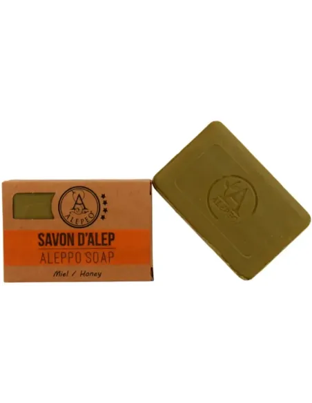 Savon d'Alep parfumé au Miel 100 g
