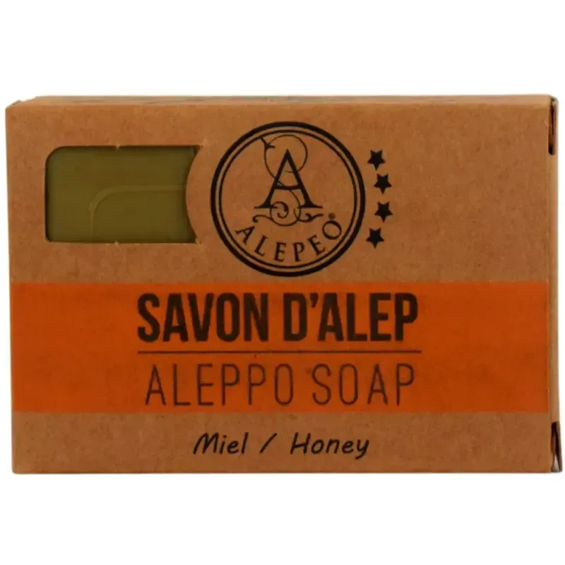 Savon d'Alep parfumé au Miel 100 g