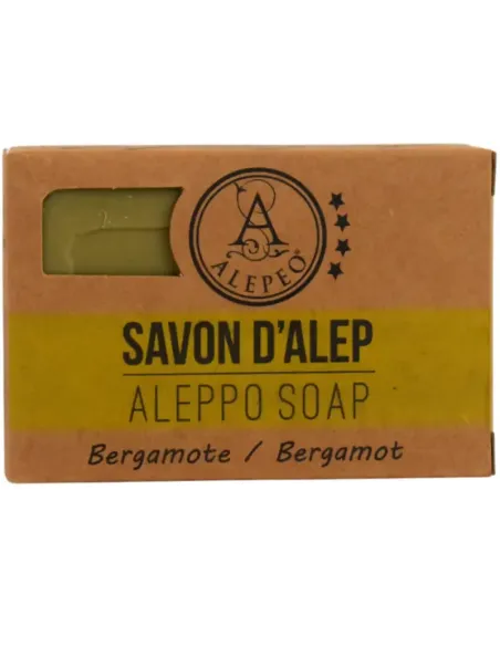 Savon d'Alep parfumé Thé vert 100g