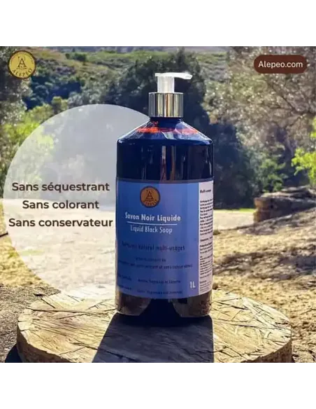 Savon noir Liquide Multiusage 1L