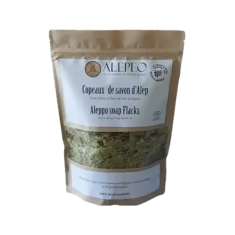 Copeaux de savon d'Alep pour votre lessive écologique